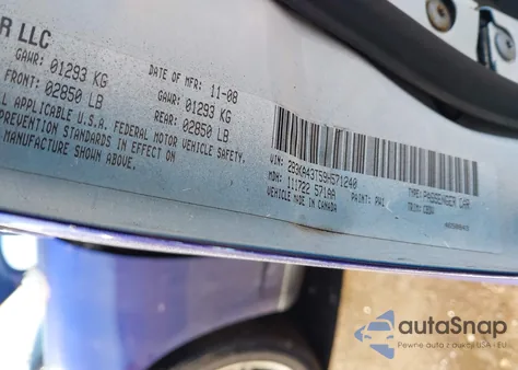 2009 Dodge Charger z USA, uszkodzony, nr VIN 2B3KA43T59H571240